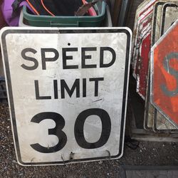 Old Road Signs