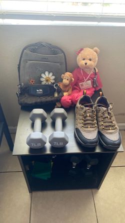 New Men’s Hiking Shoes Size 9 Bar Bells 7 Pounds