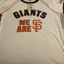 PINK SF Giants Shirt Large
