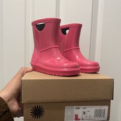 UGG pink Rain Boots 