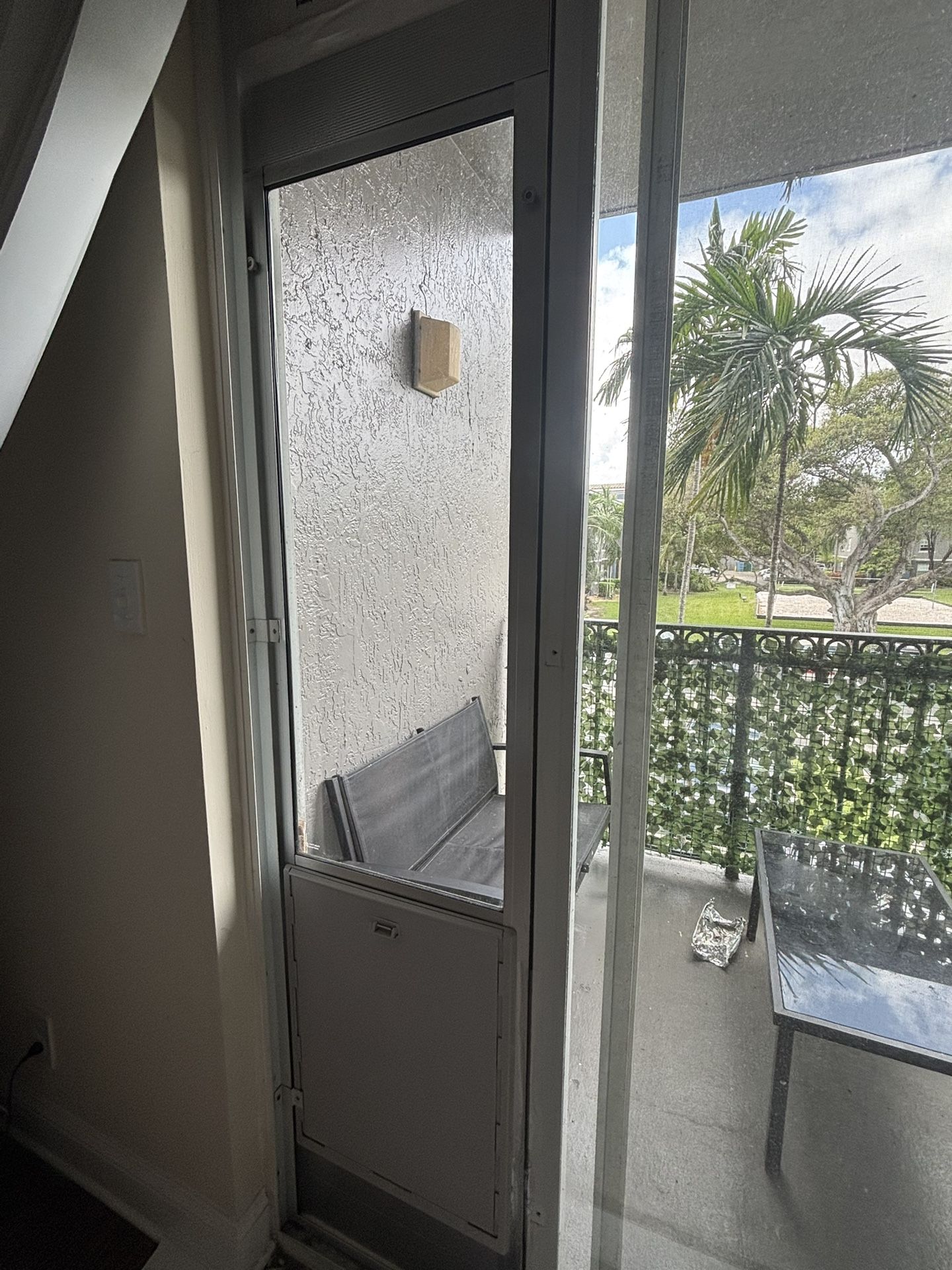 Dog Door - Sliding Door Panel