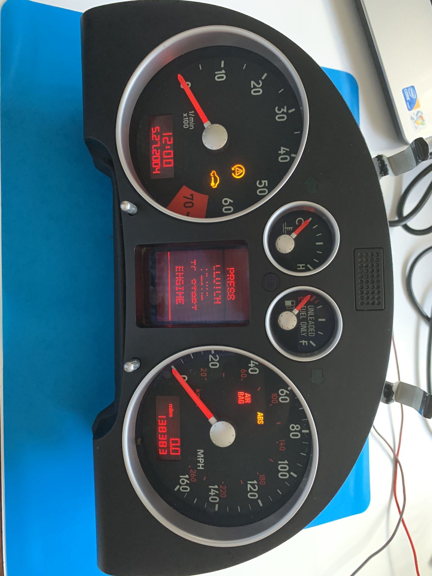 2001 2006 Audi TT MK1 Instrument Cluster Speedo Gauges 8N1 920 980 E