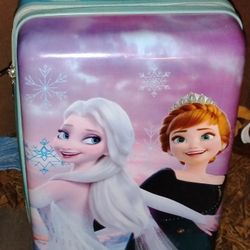 Girls Frozen Suitcase 