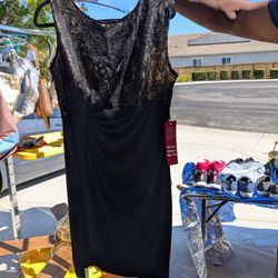 Black Dress With Lace