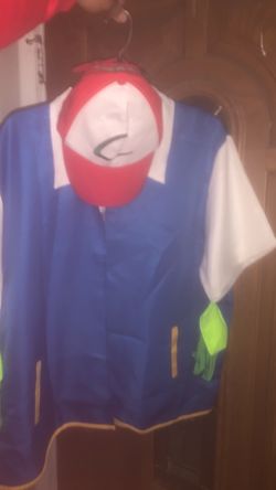 Pokemon ash costume