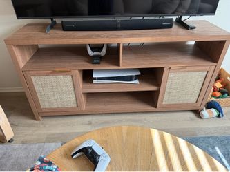 Rattan TV Stand