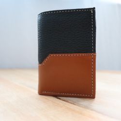 Full Grain Leather Men’s Wallet Trifold 