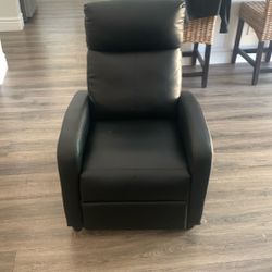Black Recliner 