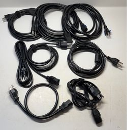 Computer Power Cords (Like NEW!) (8 count)