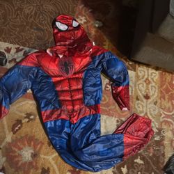 New Child Large Spider-Man Costume 