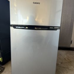 Mini Gray Fridge 