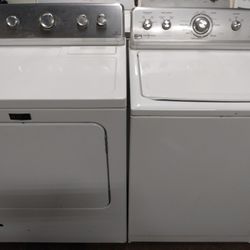Maytags At Washer And Gas Dryer They Both Work Great Clean Inside And Out