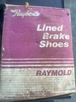 Raybestos lined brakes for classics
