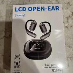 LCD Open Ear Wireless Earbuds 