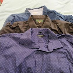Men's Long Sleeve Dress Shirts