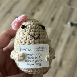 Positive Fruit & Veggie Crochet Friends 