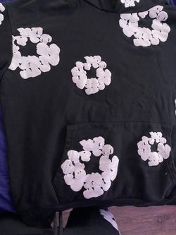 L Blue / S black denim tears