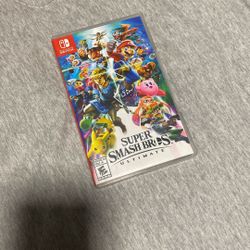Nintendo Switch Super Smash Bros Ultimate 