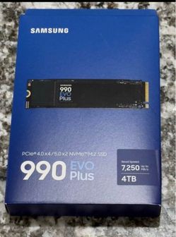 Samsung 990 EVO Plus 4TB NVMe M.2 SSD PCIe MZ-V9S4T0B/AM
