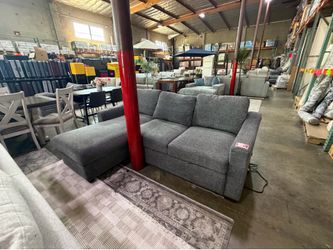 Grey Fabric Sleeper Sofa Bed from Costco