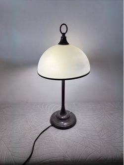 Modern Glass Dome Desk/Table Lamp