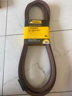 Sunbelt L(contact info removed)7 Deck Belt 5/8 in x 134 in Black For MTD Cub Cadet