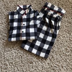 kids christmas flannel pajamas