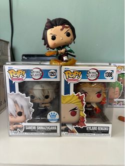 Demon slayer funko pops