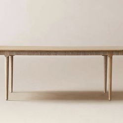 CB2 Providence 90” Rectangular Dining Table 