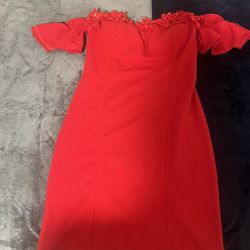 Red Dress/ Unitalla/ One Size
