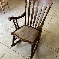 Antique Wood Rocker