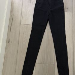 WEWOREWHAT Black High Rise Skinny Jeans