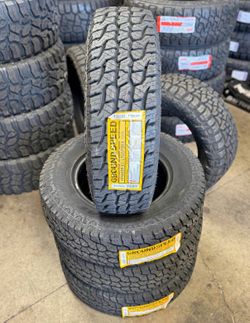 LT225/75/16 GROUND SPEED ALL TERRAIN 4 NEW TIRES INSTALLED ✅ INSTALADAS ✅ 10PLY