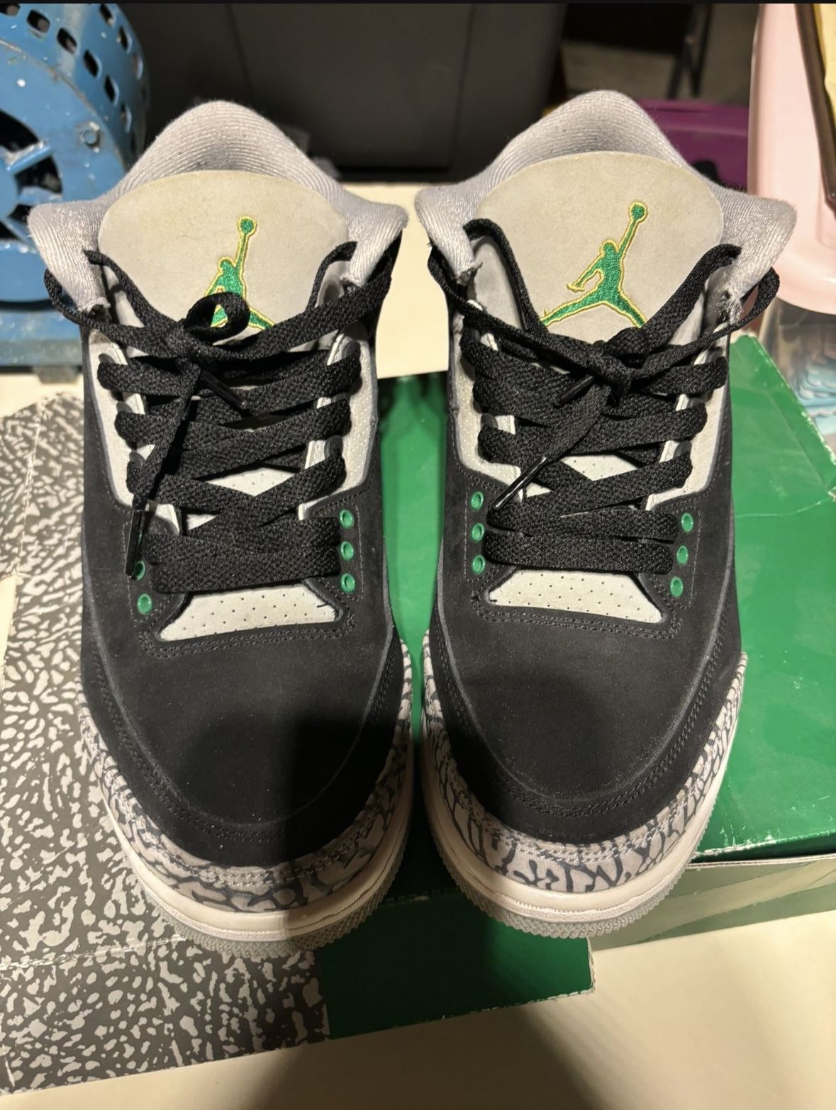 Jordan 3s Pine Green And Jordan 11 Jubilees