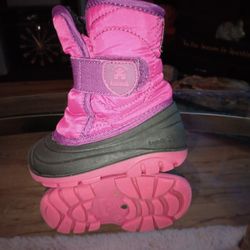Baby Girl  Kamik Snow Boots Size 6