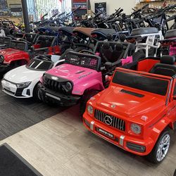 Power Wheels for kids 12V & 24V available, starting at $260