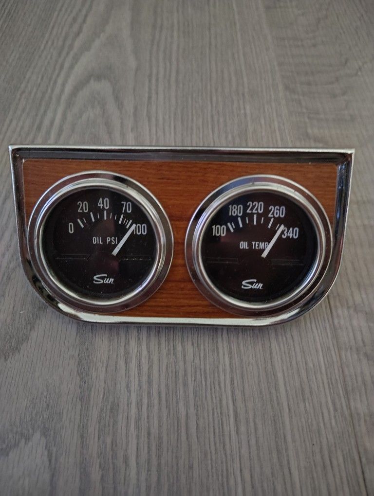 Vintage Sun Gauges Automotive 
