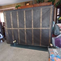 Free queen box spring and metal frame