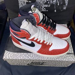 Jordan 1 High Elephant Print Chicago Custom Size 10