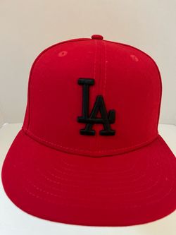 New Era 59Fifty Dodgers Red Fitted Cap