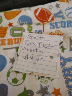 Sport Bed Sheet