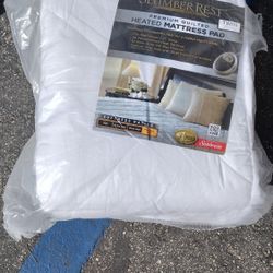 Slumber Rest Heated Mattress Pad NEW