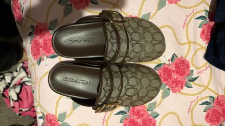 coach clog shoes