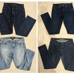 Jeans Size 8 & Size 10 Old Navy Lucky Brand
