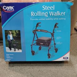 Brand New Steel Rolling Walker 