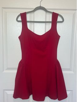 Red dress