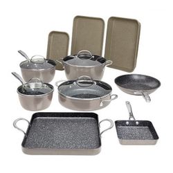 Curtis Stone 14-piece DuraPan Nonstick All-Purpose Cookware Set
