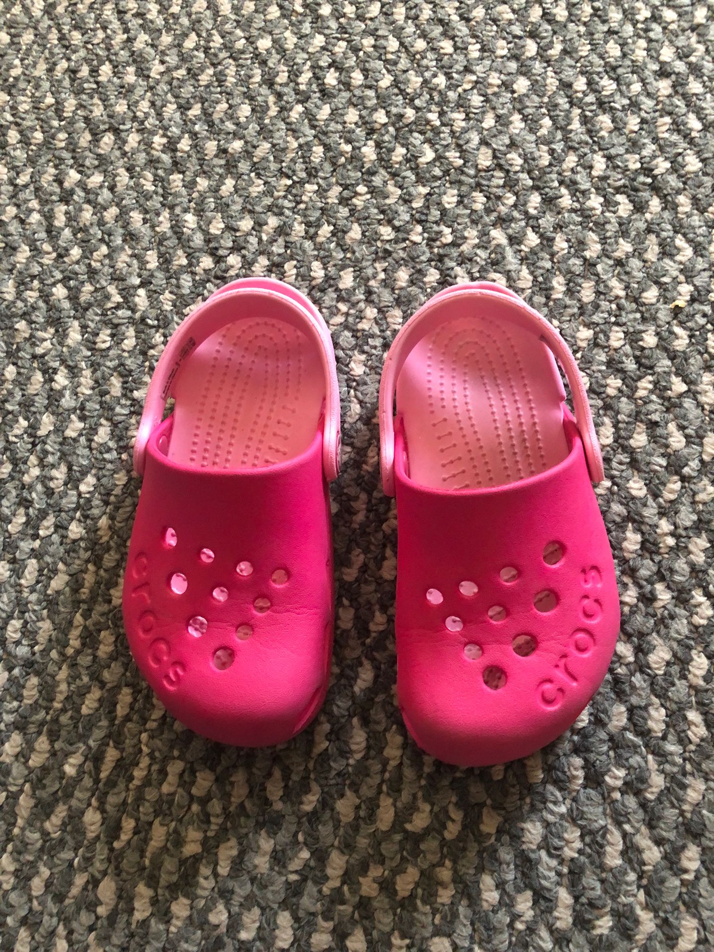 Crocs little girls size 9