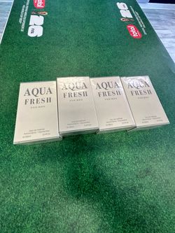 Aqua fresh Eau de parfum 4 bottles