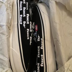 Vans Authentic Reissue 44 LX Fuct x Slam Jam Black Marshmallow Size 7